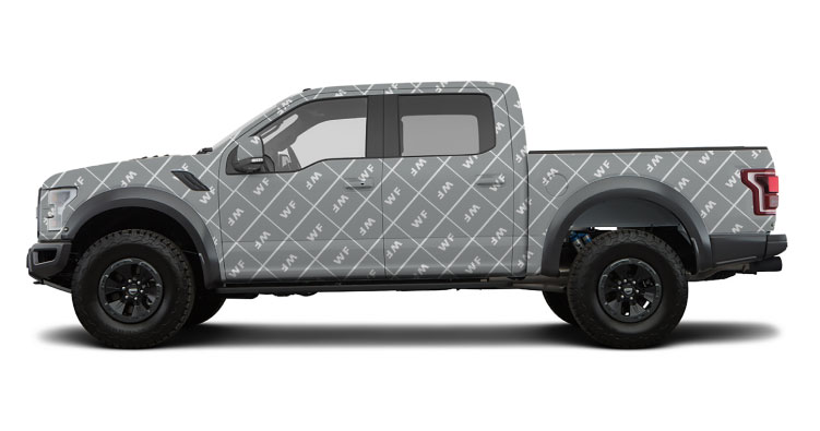 fully wrapped truck