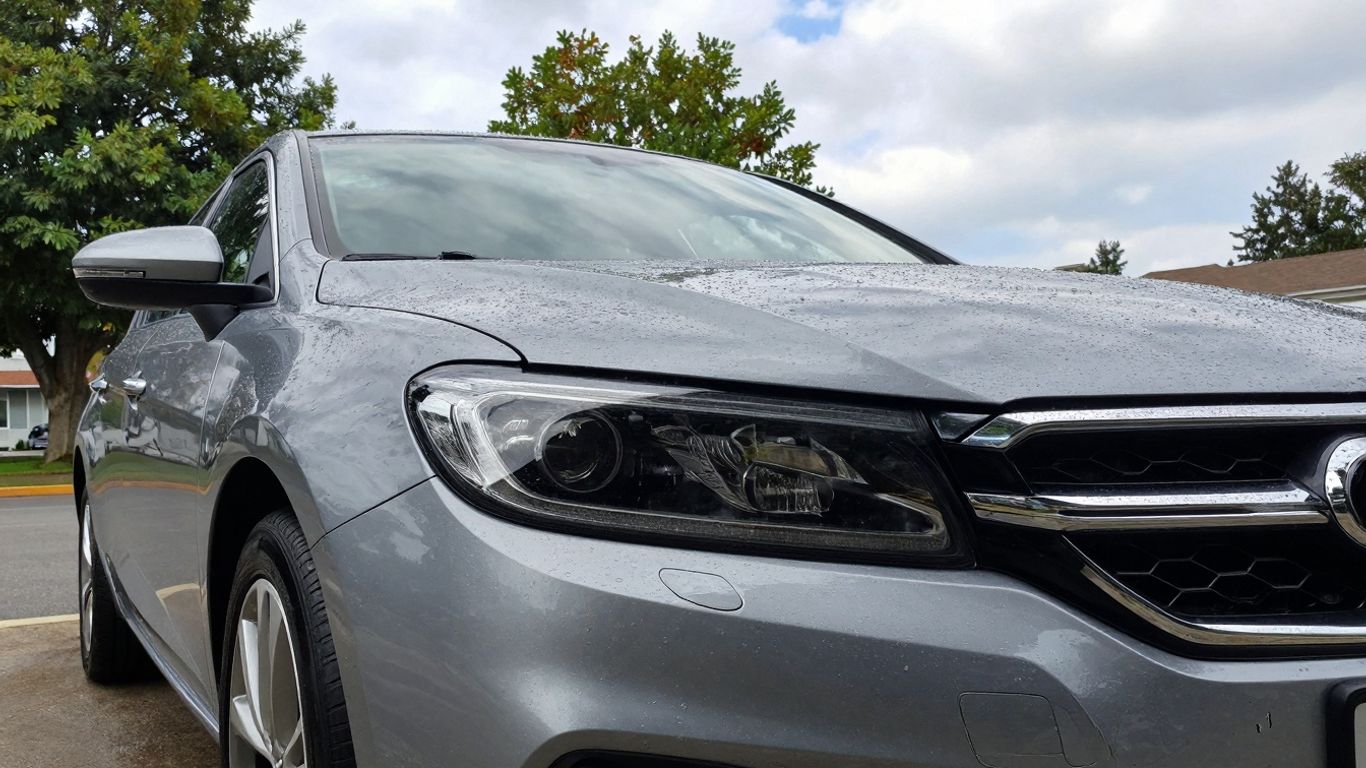 Sparkling clean car after seasonal detailing in Ottawa.