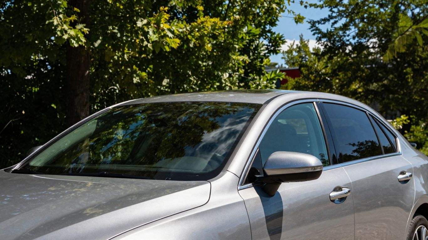 Detailed car in Ottawa with seasonal maintenance.